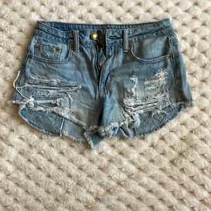 American eagle Hi-Rise festival shorts size 0